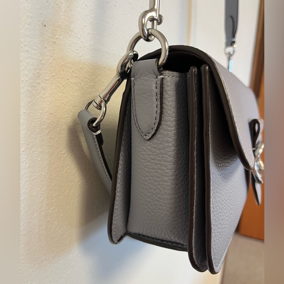 Coach Morgan Shoulder Bag and Matching Wallet in Blue Mist - Picture 6 of 17